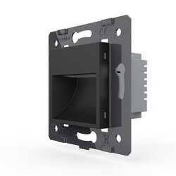 Подсветка лестницы, пола Livolo, цвет черный (механизм)