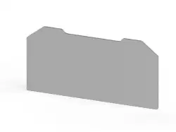 0.0.0.4.51009, Концевой сегмент на клеммники WGO-PB 6/NM (серый); NPP/WGO-PB 6/NM