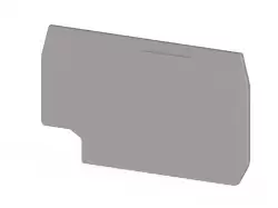 0.0.0.4.51059, Концевой сегмент на клеммники NPP_SRD_CTP_PTP 2.5 (Серый)