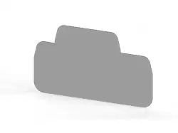 0.0.0.4.51072T, Концевой сегмент на клеммники NPP-SRD 2,5-2F*, (желто-зеленый);  NPP-SRD 2,5-2F