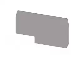 0.0.0.4.51089, Концевой сегмент на клеммники CTP 2,5E (серый); NPP-CTP 2,5E