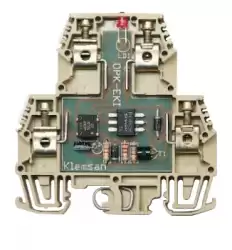 0.0.0.1.12220, Модуль опторазвязки на DIN-рейку, 24V AC/DC; OPT-EKI