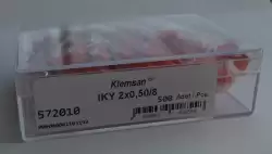 0.0.0.5.72010E, Наконечник изолированный IKY 2x 0,5/8 (ECO)