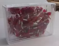 0.0.0.5.72050, Наконечник изолированный IKY 2x 2,5/10 (огнестойкий)