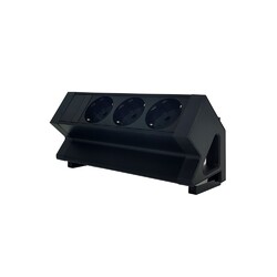 Розетка настольная 3EU, кабель 2м, RocketSocket