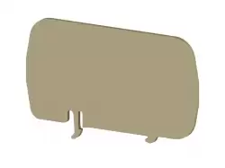 0.0.0.4.63200, Разделитель клеммных групп для  PYK 10, (серый); APP / PYK 10