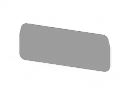 0.0.0.4.64029, Разделитель клеммных групп для  SRD_CTP_PTP 2,5, (серый); APP-SRD_CTP_PTP 2,5