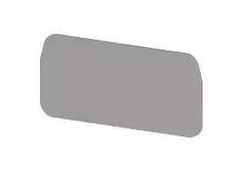 0.0.0.4.64069, Разделитель клеммных групп для  CTP 2,5-2F, (серый); APP-SRD_CTP 2,5-2F