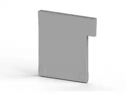 0.0.0.4.67919, Разделитель перемычек к клеммникам AVK(2,5-10)/ PIK2,5N*/ PIK4N/ PUK*, (серый);  AD 1 (уп.100шт.)