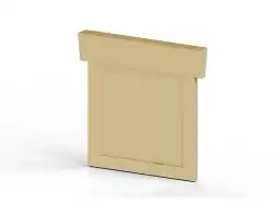 0.0.0.4.67950, Разделитель перемычек к клеммникам WGO-2 /2N, (бежевый); AD 2