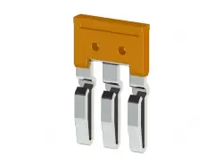 0.0.0.4.76223, Перемычка для AVK2,5RD/ YBK2,5*/ YBK3*/ AVK2,5CC/ MVK2,5/ MYK2,5, (3полюса);  UK 2.5/3