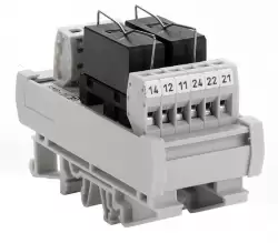 0.0.0.1.82231, Релейный модуль двойной RMG 2-2 (24V AC/DC, 2 C/O, 5 A.)