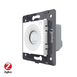 Датчик температуры и влажности ZigBee Livolo, цвет белый (механизм) Датчик температуры и влажности ZigBee Livolo, цвет белый (механизм)