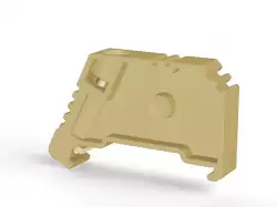 0.0.0.4.95040, Упор на DIN-рейку MR35, с винтом, (бежевый);  KD 3