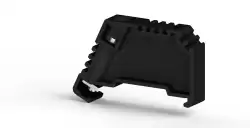 0.0.0.4.95045, Упор на DIN-рейку MR35, с винтом, (черный);  KD 3