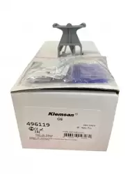 0.0.0.4.96119, Маркировка клеммных групп на DIN-рейку, (серый); GE