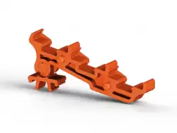 0.0.0.4.98227, Трехуровневый держатель маркировочных элементов для PYK 2,5 - 2F (оранжевый); PYK 2,5 ETS3