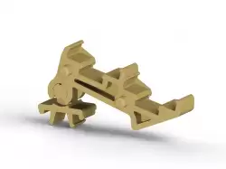 0.0.0.4.98230, Двухуровневый держатель маркировочных элементов для PYK 4 (бежевый); PYK 4 ETS2