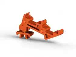 0.0.0.4.98237, Двухуровневый держатель маркировочных элементов для PYK 4 (оранжевый); PYK 4 ETS2