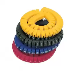 0.0.0.5.19527, Маркировка кабеля (кольцо) KEB 2 (1,5…2,5 мм.кв.), без надписей, (фиолетовый),  (уп. 500 шт.) - Снято с производства