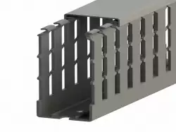 0.0.0.5.51020WS, KKC 8080; Перфорированный короб с крышкой, 80x80 (ШхВ) Широкий шаг перфорации 