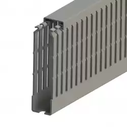 0.0.0.5.51031, KKC 2510; Перфорированный короб с крышкой, 25x100 (ШxB) Серый