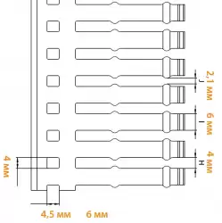 0.0.0.5.556060, KKD 6060; Перфорированный короб с крышкой, 60x60 (ШxВ) Серый