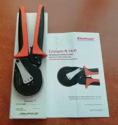 0.0.0.5.62124, Инструмент для обжима кабельных наконечников, сечение проводника 0,08-16 мм кв, CRIMPER N 16 H