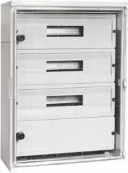 0.0.0.6.90154, Распределительный корпус с непрозрачной дверцей и с цоколем - АБС пластик KDTC 5060 IP65 Halogen Free