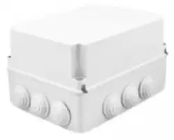 0.0.0.6.90245, Распределительная коробка с заглушками IP65 - высокая крышка KJBS 3123-D Halogen Free