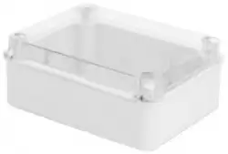 0.0.0.6.90394, Распределительная коробка без отверстий IP67 - прозрачная крышка KJBT 4048 Halogen Free