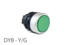 0.0.0.8.00404, DYB - Y/G; Кнопки управления -  без фиксации (Зеленый)