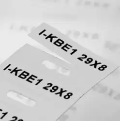 0.0.0.8.08164, Маркировка I-KBE1 29x8 Y/W