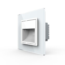 Подсветка лестницы, пола Livolo Белая