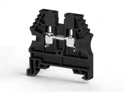 0.0.0.3.04125RP, Клеммник на DIN-рейку 2,5мм.кв. (черный); AVK2,5(RP)