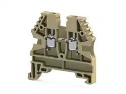 0.0.0.3.04129RP, Клеммник на DIN-рейку 2,5мм.кв. (бежевый); AVK2,5(RP)