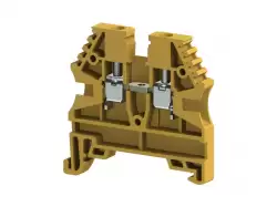 0.0.0.3.04133RP, Клеммник на DIN-рейку 4мм.кв. (желтый); AVK4(RP)