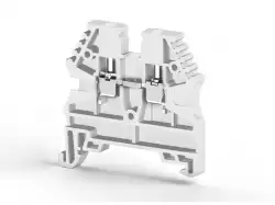 0.0.0.3.04136RP, Клеммник на DIN-рейку 4мм.кв. (белый); AVK4(RP)