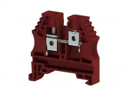 0.0.0.3.04144RP, Клеммник на DIN-рейку 6мм.кв. (красный); AVK6(RP)