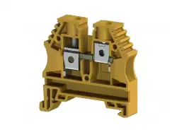 0.0.0.3.04153RP, Клеммник на DIN-рейку 10мм.кв. (желтый); AVK10(RP)