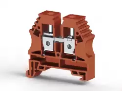 0.0.0.3.04158RP, Клеммник на DIN-рейку 10мм.кв. (коричневый); AVK10(RP)