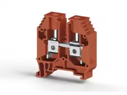 0.0.0.3.04164, Клеммник на DIN-рейку 16мм.кв. (Красный); AVK16
