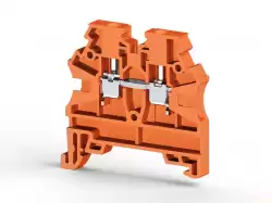 0.0.0.3.04207RP, Клеммник на DIN-рейку 2,5мм.кв. (оранжевый); AVK2,5 RD (RP)