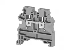 0.0.0.3.04210RP, Клеммник на DIN-рейку 4мм.кв. (серый); AVK4 RD(RP)