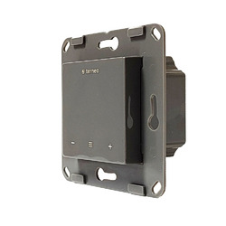 Терморегулятор Terneo S для рамки LIVOLO с сенсорным управлением, внешний датчик температуры, серый (механизм)