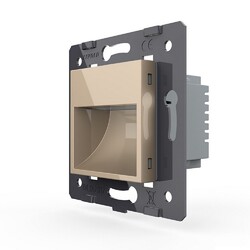 Подсветка лестницы, пола Livolo, цвет золотой (механизм)