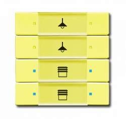 ABB 6127/02-815-500 Сенсор 4/8-клавишный, сахара арт. 6117-0-0241