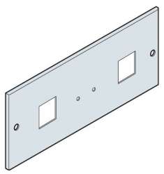 ABB AM2 Панель под 2 изм устр-ва 96x96 200x800мм ВхШ арт. EH3296K