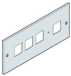 ABB AM2 Панель под 4 изм устр-ва 96x96 200x800мм ВхШ арт. EH3496K