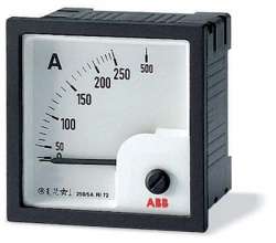 ABB AMT Амперметр постоянного тока прям.вкл. AMT2-A2-5/72 арт. 16074871